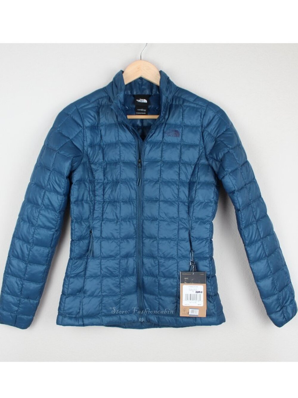NWT The North Face ThermoBall Jacket, Blue, XS